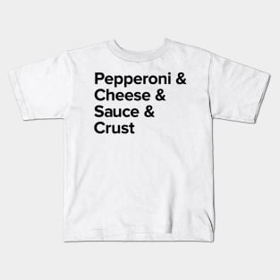 Pizza Ampersand Kids T-Shirt